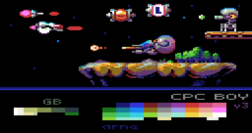 Armstrad CPC palette edit